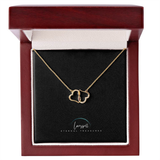 Everlasting Love Necklace | Solid Gold